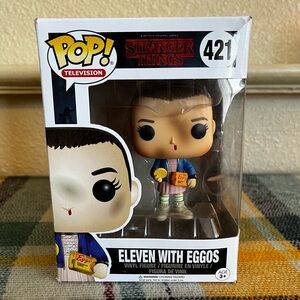 Funko Pop Eleven with Eggos 421 + Protector